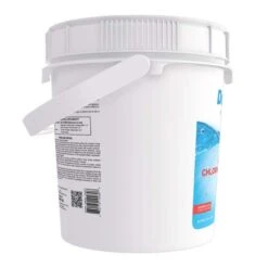 Doheny's Di-Chlor/Granular Chlorine -Cheap Pool cleaning Store 6210 10lb di chlor chlorinating granules 2side