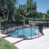 Black Removable Pool Protection Fencing