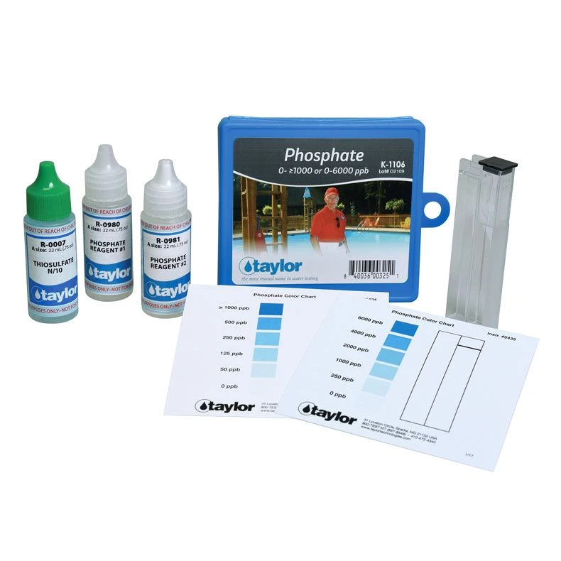 Taylor K-1106 Phosphate Test Kit 3 Taylor K-1106 Phosphate Test Kit