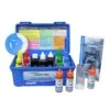 Taylor K-2005-SALT 2000 Complete Salt Water Test Kit, Free & Total Chlorine, Salt (Sodium Chloride), Total Bromine, PH, Total Alkalinity, Cyanuric Acid, And Calcium Hardness (Hi Range) -Cheap Pool cleaning Store 91316 a sq